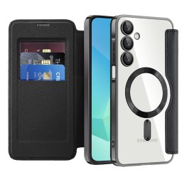 Husa Husa pentru Samsung Galaxy A16 4G / A16 5G - Techsuit SmartMag Book Case - Black