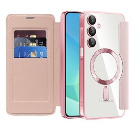 Husa Husa pentru Samsung Galaxy A16 4G / A16 5G - Techsuit SmartMag Book Case - Pink