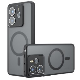 Husa Husa pentru Xiaomi Redmi Note 14 5G - Techsuit PureFrost MagSafe - Frosted Black