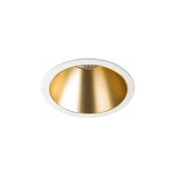 Ideal Lux - Spot încastrat LED GAME TRIM LED/11W/230V, Ø 8,5 cm, IP40, auriu/alb