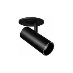 Ideal Lux - Spot LED încastrat NOVA LED/6W/230V Ø 6,8 cm negru
