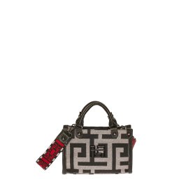 AMES Geantă mică Lithos mini beige black red