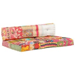 Perna pentru canapea din paleti, multicolor, textil, petice GartenMobel Dekor
