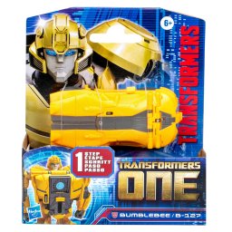 Figurina Transformers One Bumblebee B-127, transformare 1 pas, 15 cm
