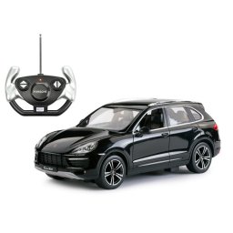 Masina cu telecomanda Porsche Cayenne Turbo neagra, scara 1:14