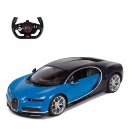 Masina cu telecomanda Bugatti Chiron albastra, scara 1:14