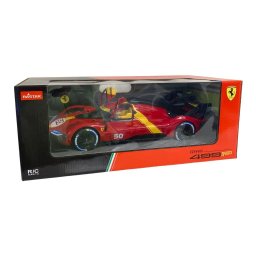 Masina cu telecomanda Ferrari 499P Rastar, scara 1:14, rosie