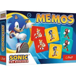Joc de memorie Sonic the Hedgehog Trefl pentru copii 3+ ani