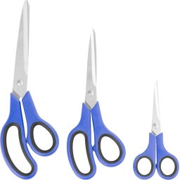 Set 3 foarfeci de birou HT6156, 140, 215 si 245 mm, Strend Pro