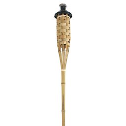 Faclie decorativa din bambus 120 cm pentru gradina si terasa