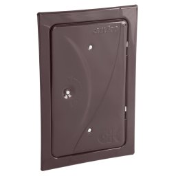 Usita de revizie pentru cos de fum Anko 160x280 mm, maro, interior/exterior
