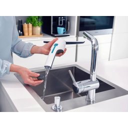 Aspirator electric pentru geamuri Leifheit Nemo, curatare fara urme