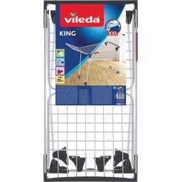 Uscator de rufe Vileda King pliabil, cu aripi, suprafata 20 m