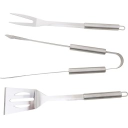 Set unelte pentru gratar Strend Pro Grill din inox, 3 piese