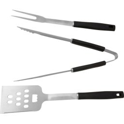 Set ustensile pentru gratar Strend Pro Grill din inox, 3 piese