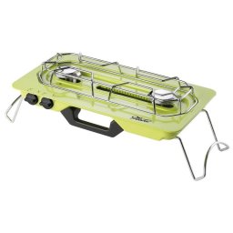 Aragaz de camping Meva Move cu 2 arzatoare, piezo si maner
