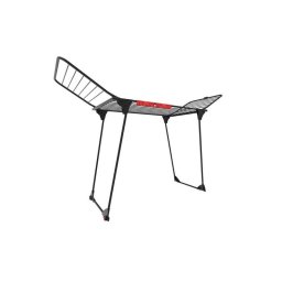 Uscator de rufe Vileda King 20 m, pliabil, cu aripi, negru