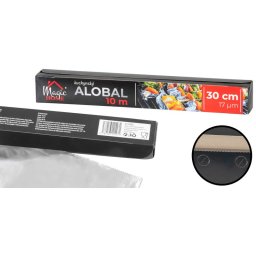 Folie aluminiu pentru grill MagicHome 30 cm x 10 m, Extra Strong