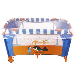 Plasa de protectie insecte MyKids pentru patut pliant, universala