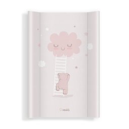 Saltea de infasat pentru bebe 70x47,5 cm cu intaritura Klups Pink