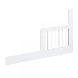 Bariera de protectie din lemn Klups pentru patuturi 120x60 cm, alb