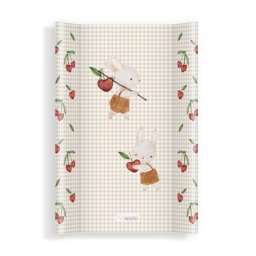 Saltea de infasat pentru bebe 70x47,5 cm cu intaritura Cherry Fun