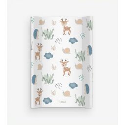 Saltea de infasat pentru bebe Klups Forest World 70x47,5 cm cu intaritura