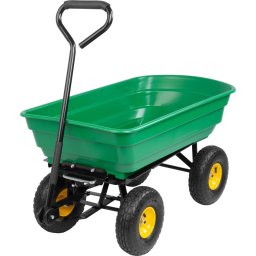 Carucior de gradina basculabil Greenlawn Transporter 250 kg, 75 l