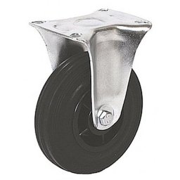 Roata fixa Renost 125 mm cu suport metalic si disc din polipropilena