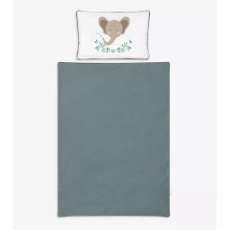 Lenjerie de pat bebelusi 2 piese KLUPS Nature&Love Savanna din bumbac