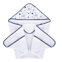 Prosop de baie pentru bebelusi cu gluga Klups Cosmic World 100x100 cm