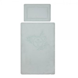 Lenjerie de pat pentru bebelusi cu umplutura Koala, 2 piese, bumbac