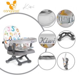 Scaun de masa pliabil pentru copii Cangaroo Kiwi, reglabil pe inaltime