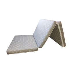 Saltea pliabila pentru copii din spuma poliuretanica 120x60x5 cm, gri Ancora