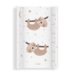 Saltea de infasat pentru bebe 70x47,5 cm cu intaritura Klups Sloths