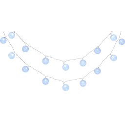Instalatie luminoasa MagicHome Cottonball, 16 LED alb rece, 3 m