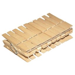 Carlige de rufe din lemn York, set 20 bucati, rezistente