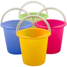 Galeata Curver Bingo 10L cu cioc de turnare, plastic rezistent