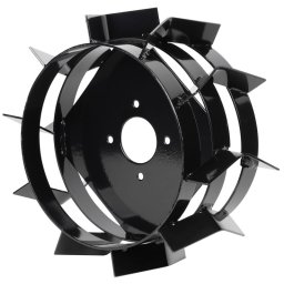 Roti metalice cu palete pentru motocultor Worcraft WPLM112, 4.0-8, 1 pereche