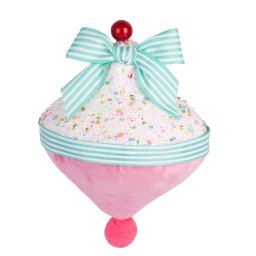 Decoratiune de Craciun suspendabila MagicHome Candy Line, roz, 13x15 cm