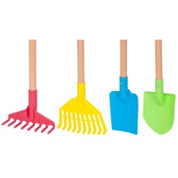 Set unelte de gradina pentru copii Strend Pro Herrison GS406, 4 piese