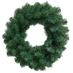 Coronita de Craciun naturala MagicHome, 45 cm, 70 ramuri