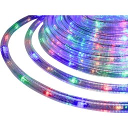 Furtun luminos LED multicolor pentru exterior, 10 m, 240 LED