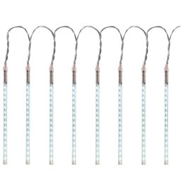 Instalatie de Craciun tip turturi 720 LED, alb rece, 7,5 m, exterior