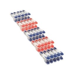 Set 25 clesti de rufe Leifheit 85660 din plastic rezistent, multicolor
