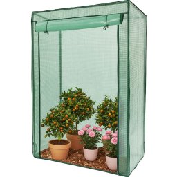 Mini sera de gradina Strend Pro cu folie, 100x50x150 cm