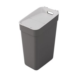 Cos de reciclare Curver Ready to Collect 30L, gri închis