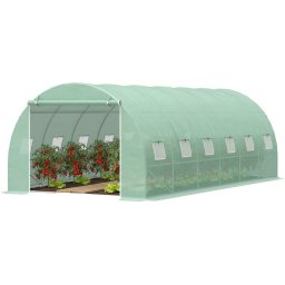 Solar de gradina Strend Pro tip tunel cu folie, 300x600x200 cm