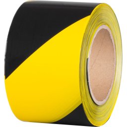 Banda de avertizare Strend Pro PE 80 mm x 250 m galben-negru