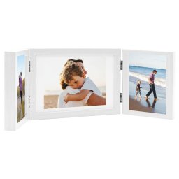 Rama foto tripla, colaj, alb, 28x18 cm + 2 x (13x18 cm) GartenMobel Dekor